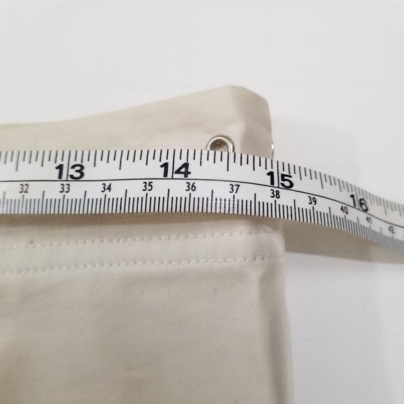 BCBG Brand culotte pants in white, size 2 - Picture 7 of 11